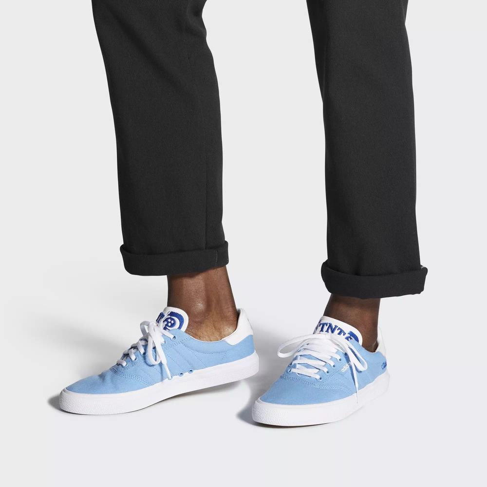 Adidas 3MC x Truth Never Told Tenis Azules Para Mujer (MX-74691)